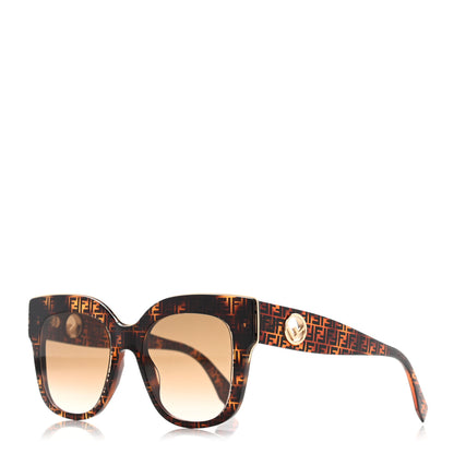 Fendi Acetate F is Fendi FF Sunglasses 0359/S Tortoise Camouflage 1 of 7