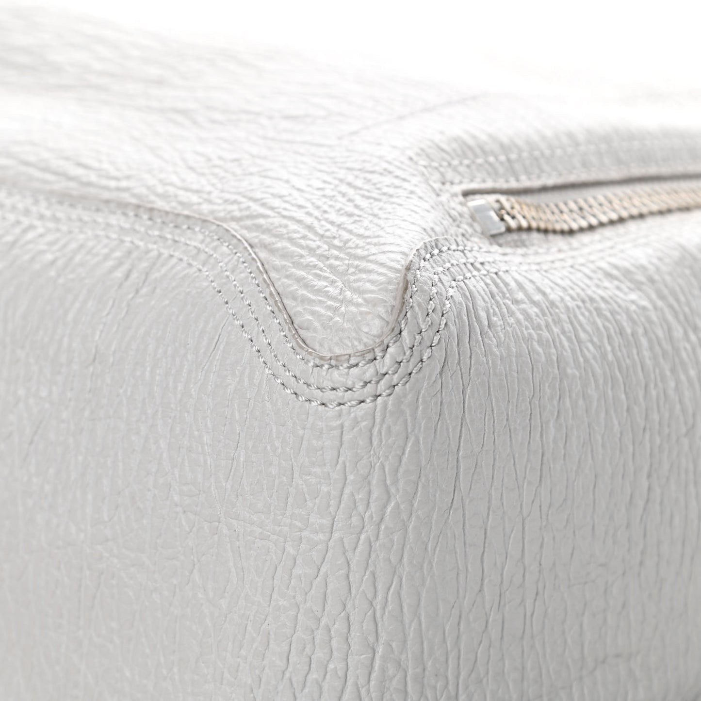 Textured Calfskin Large Pashli Tote Feather