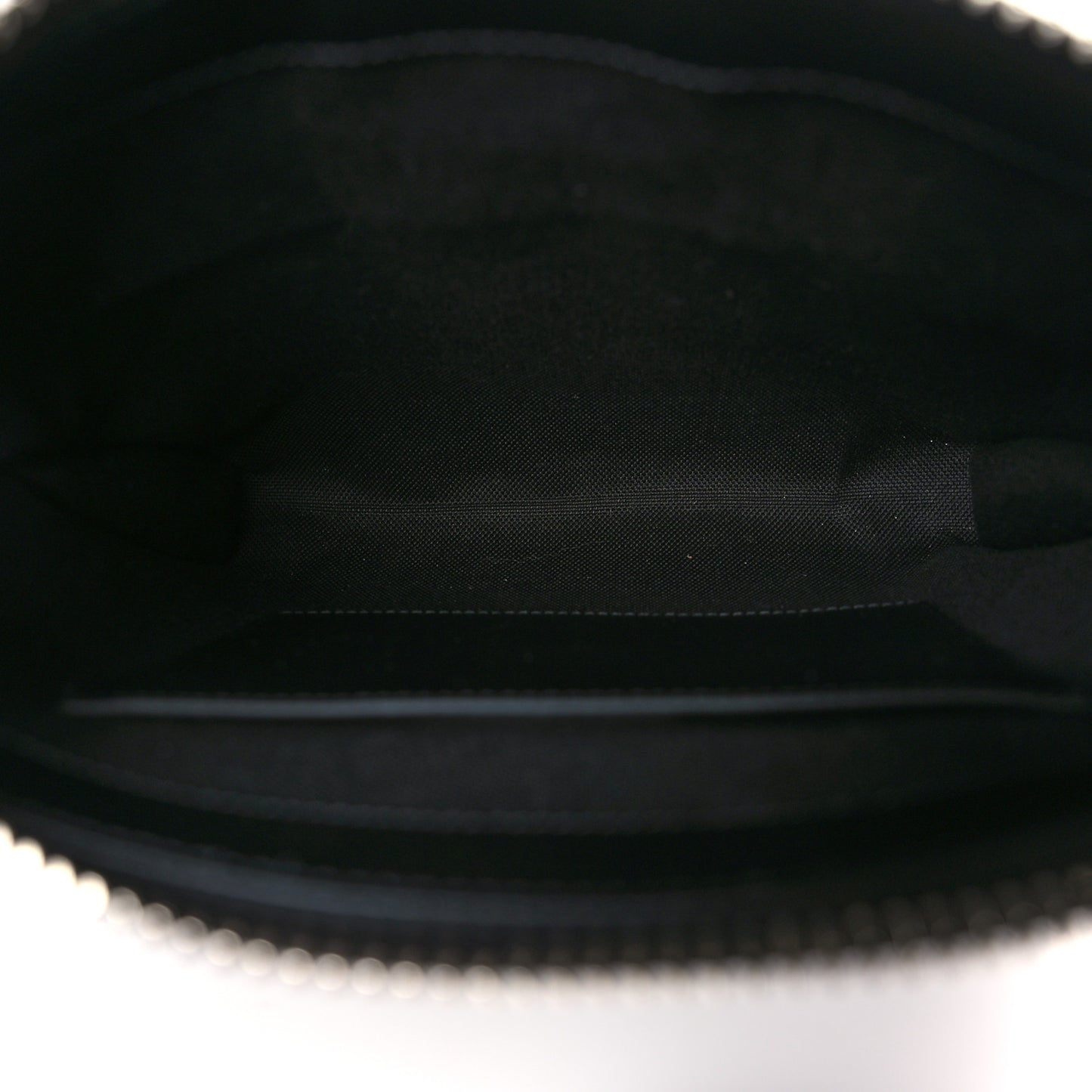 GG Supreme Monogram Web Small Flat Messenger Bag Black Grey