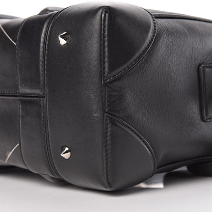 Givenchy Calfskin Coated Canvas Madonna Print Mini Lucrezia Black 6 of 11