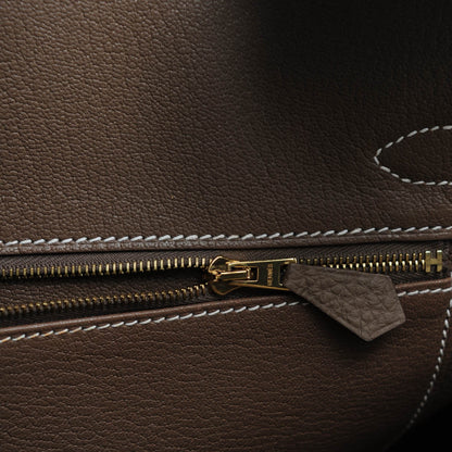Hermes Togo Birkin 30 Etoupe 15 of 23