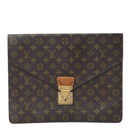Louis Vuitton Monogram Porte-Documents Senateur Document Holder 1 of 12