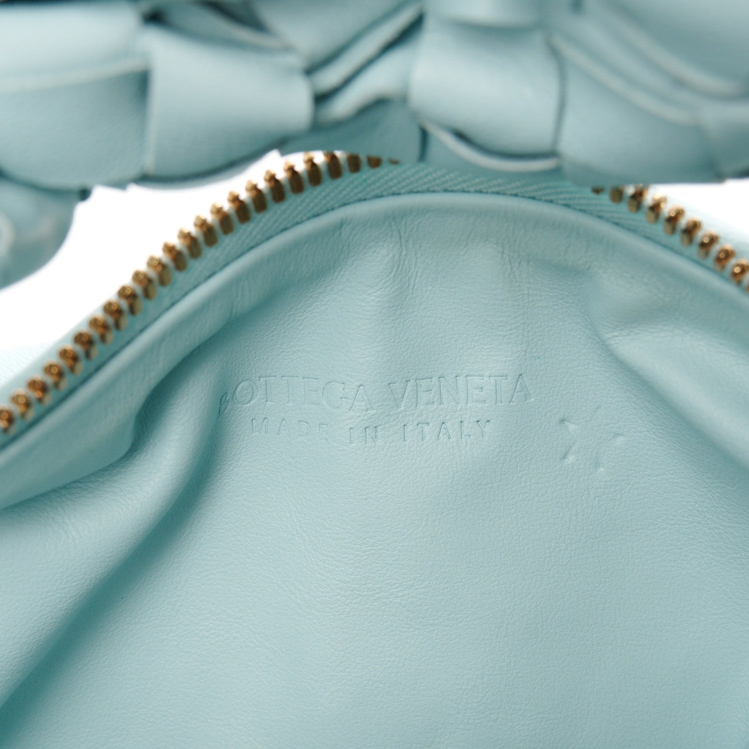 Bottega Veneta Nappa Intrecciato Mini Jodie Teal Washed 6 of 11
