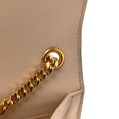 Saint Laurent Smooth Calfskin Medium Classic Monogram Kate Tassel Satchel Nude Powder 14 of 16