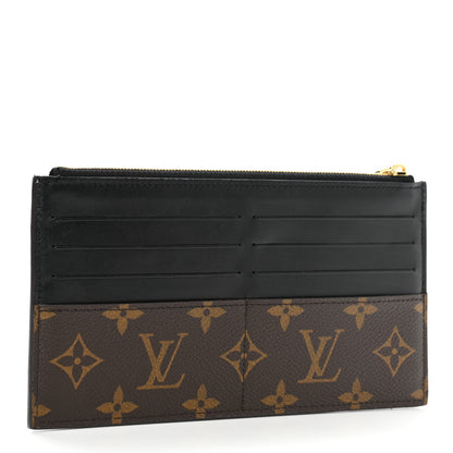 Louis Vuitton Monogram Slim Purse Black 3 of 7