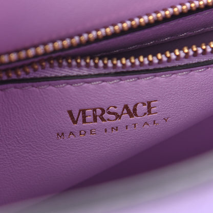 Versace Calfskin Medusa Small Top Handle Handbag Lilac 5 of 7