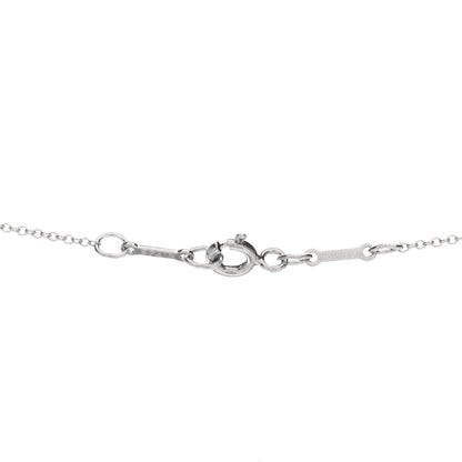 Tiffany Sterling Silver 14mm Elsa Peretti Open Heart Pendant Necklace 4 of 4