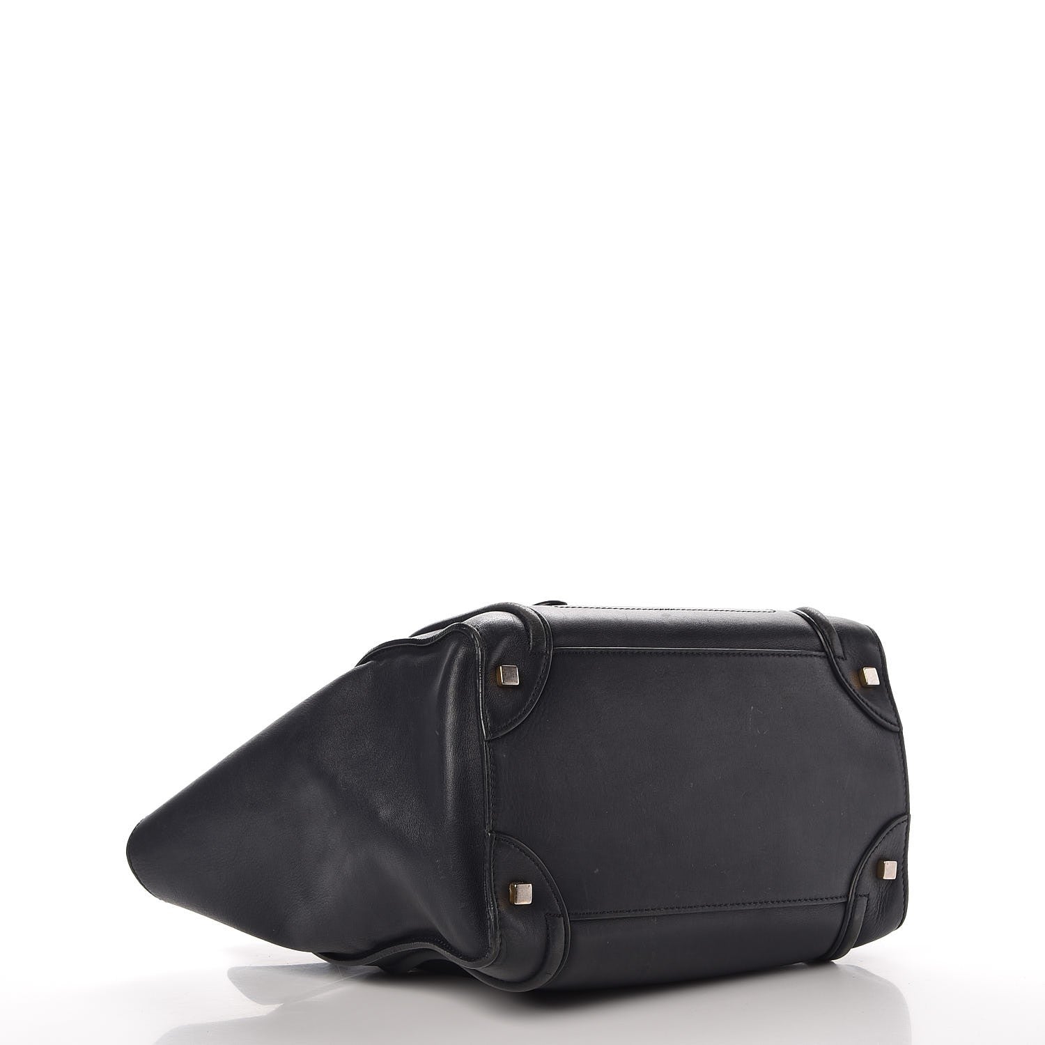 Celine Smooth Calfskin Mini Luggage Navy Blue 4 of 21