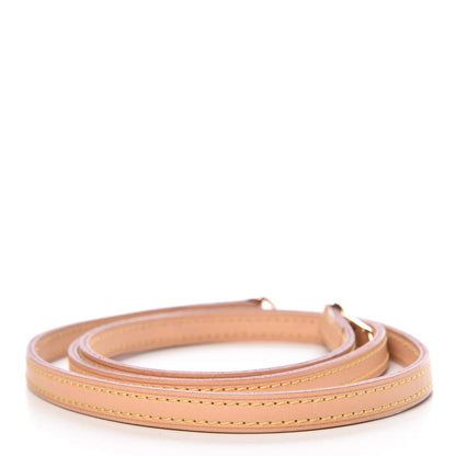 Louis Vuitton Vachetta 12mm Long Shoulder Strap VVN 2 of 4