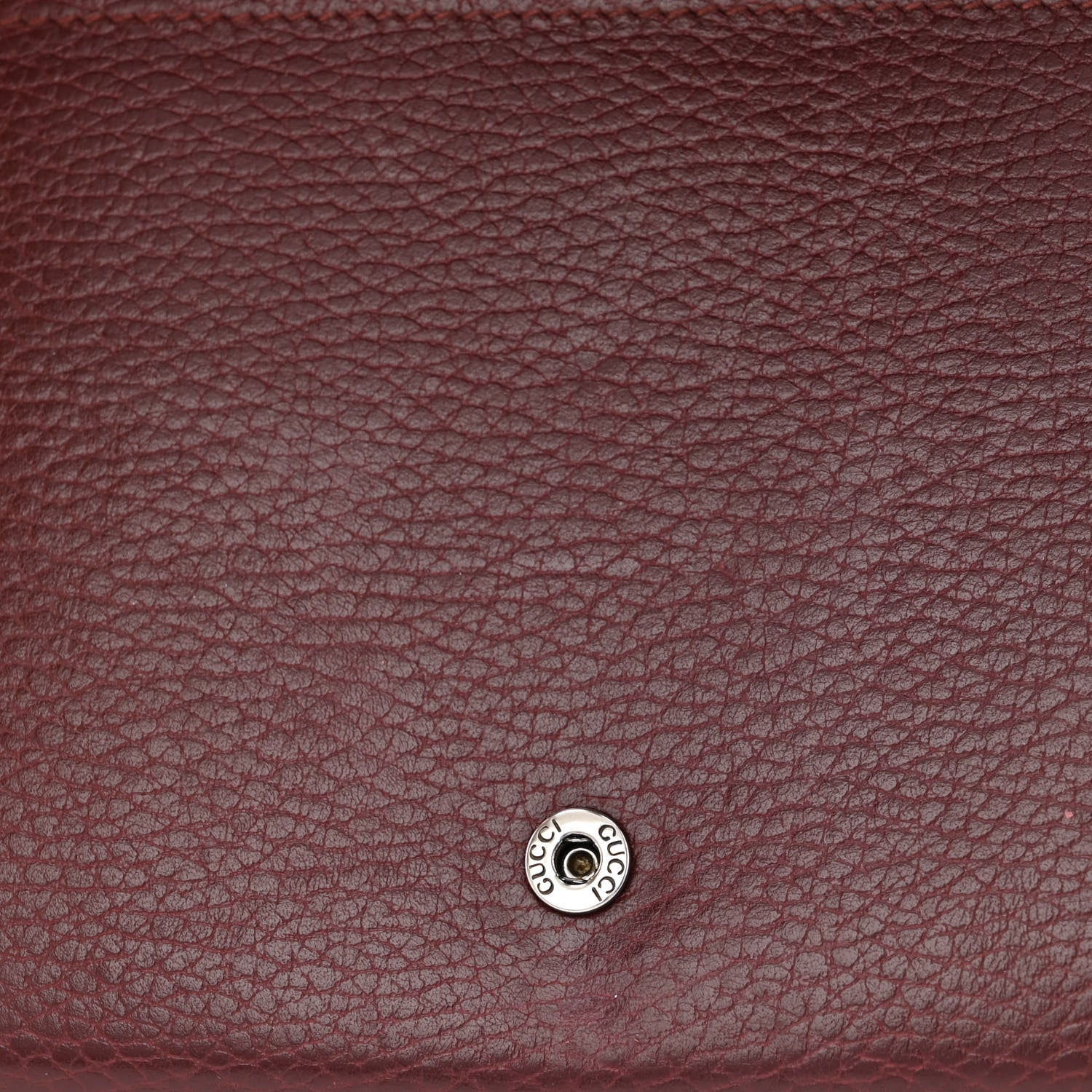 Gucci Dollar Calfskin Crystal Mini Dionysus Chain Wallet Vintage Bordeaux 11 of 13