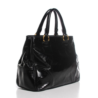 Prada Vitello Shine Tote Nero Black 3 of 10