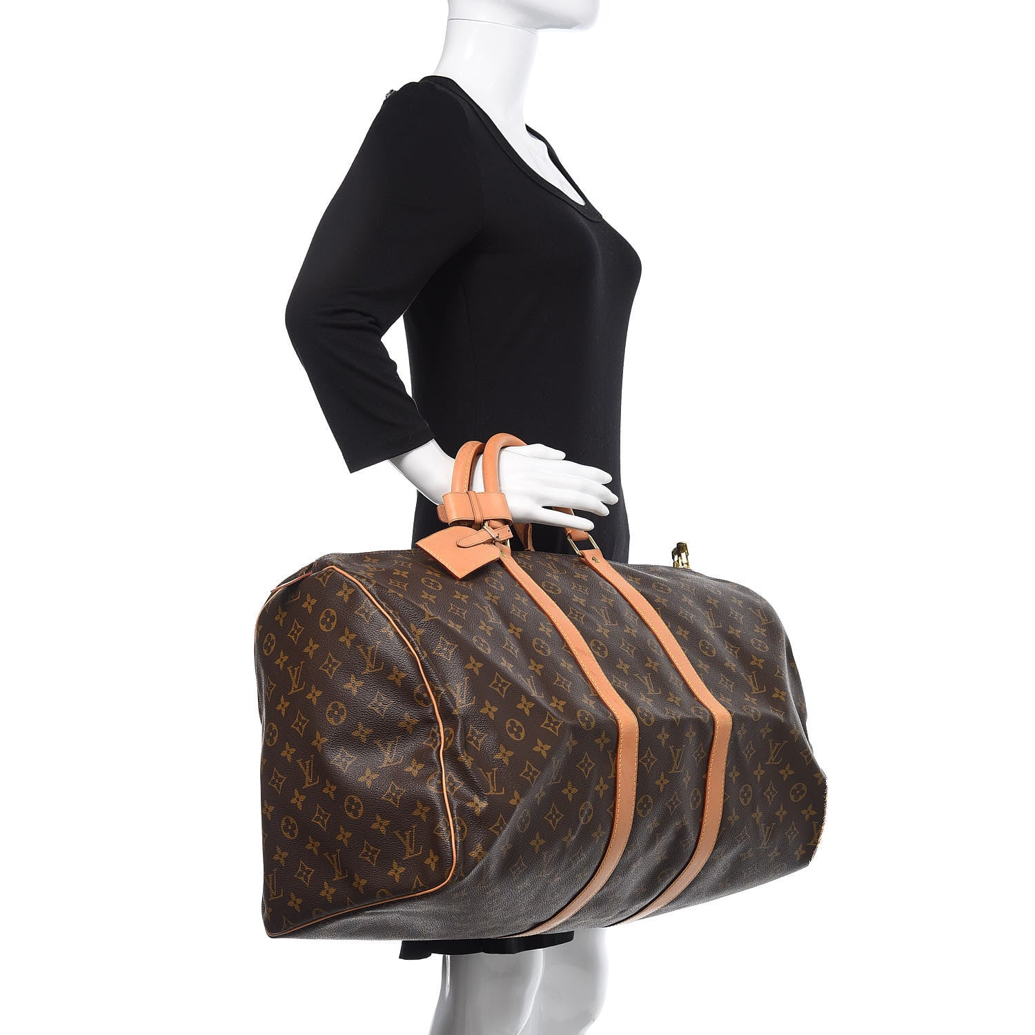 Louis Vuitton Monogram Keepall 55 2 of 13