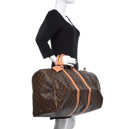 Louis Vuitton Monogram Keepall 55 2 of 13