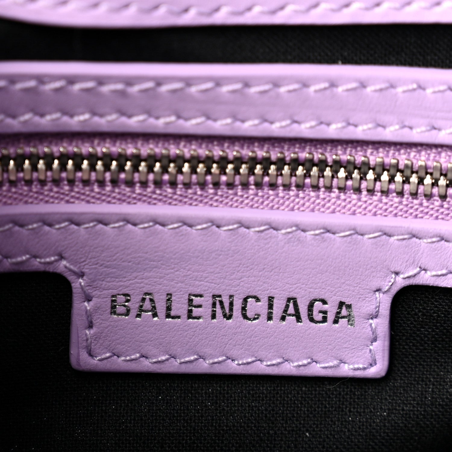 Balenciaga Smooth Calfskin Small Lindsay Shoulder Bag Lilac 6 of 12