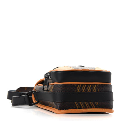Louis Vuitton X NIGO Giant Damier Ebene Monogram Nano Amazone Messenger 4 of 9
