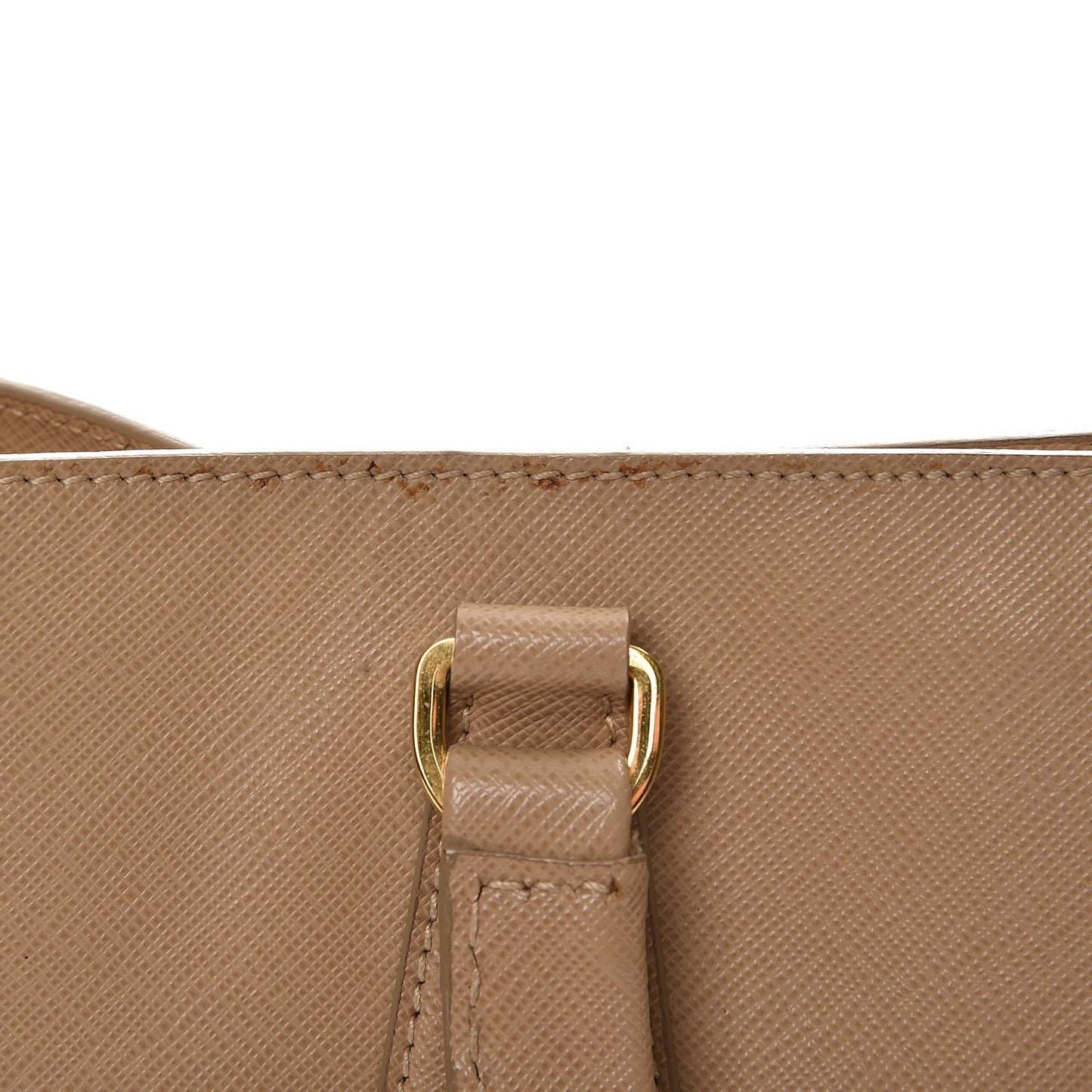 Saffiano Lux Large Tote Sabbia