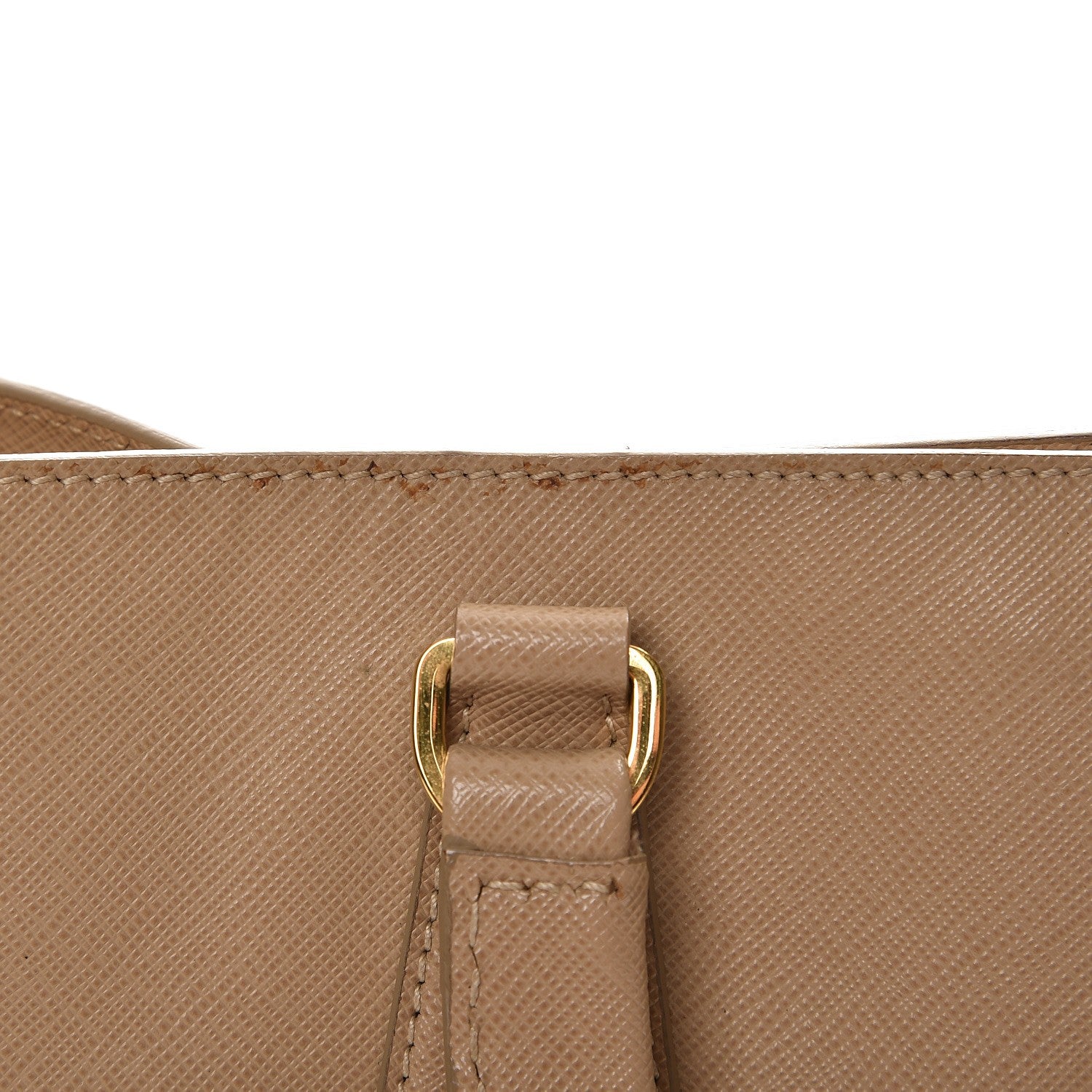 Prada Saffiano Lux Large Tote Sabbia 9 of 20