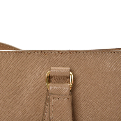 Prada Saffiano Lux Large Tote Sabbia 9 of 20