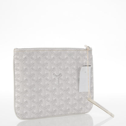 Goyard Goyardine Senat Pochette PM White 3 of 8
