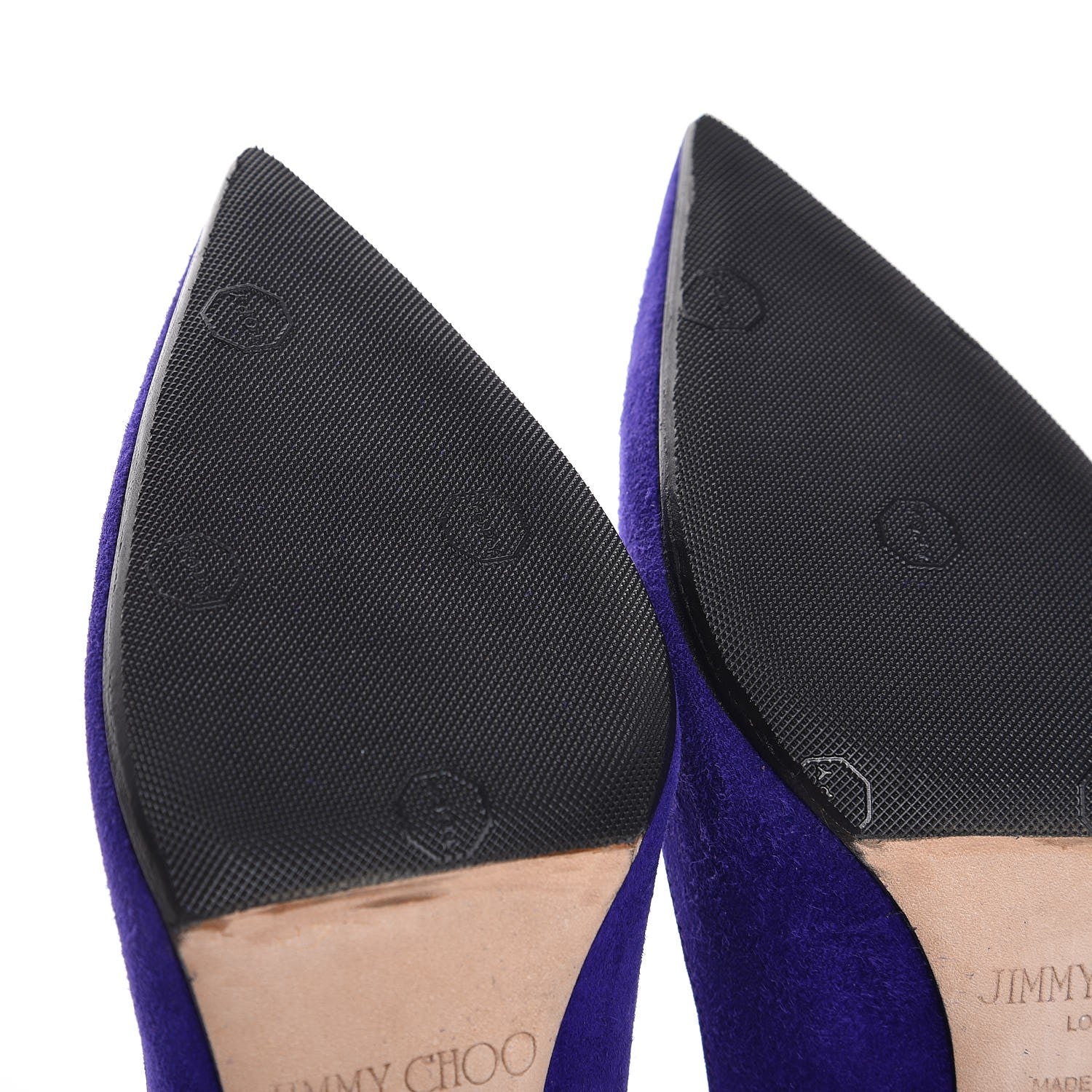 Jimmy Choo Suede Tish Pumps 37 Violet 12 of 13