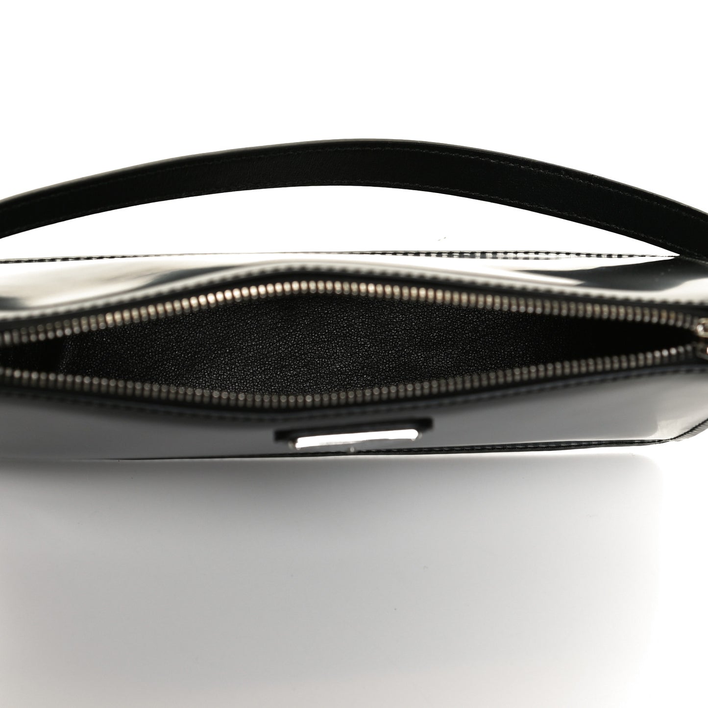 Spazzolato Mini Shoulder Bag Black