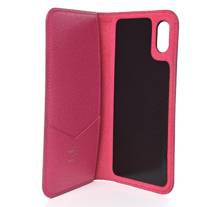 Louis Vuitton Monogram iPhone XS Max Folio Case Rose Pop 5 of 12