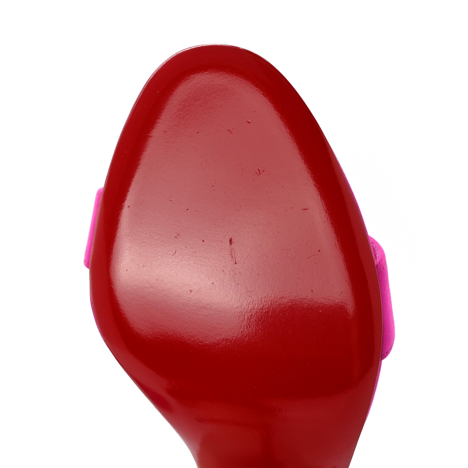 Christian Louboutin Satin Loubigirl 100 Sandals 38 Pink 8 of 13