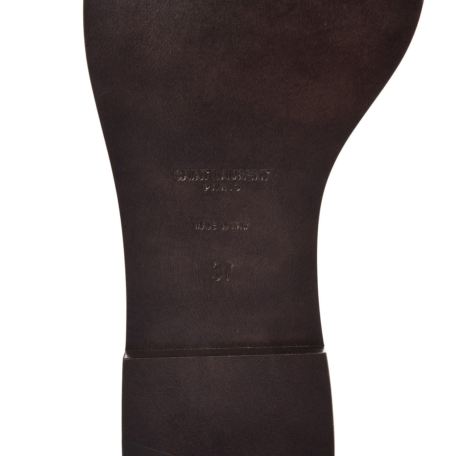 Saint Laurent Calfskin Nu Pied 05 Slide Sandal 37 Blue Majorelle 8 of 9