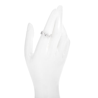 Tiffany Sterling Silver Paloma Picasso Narrow Olive Leaf Band Ring 54 7 2 of 4