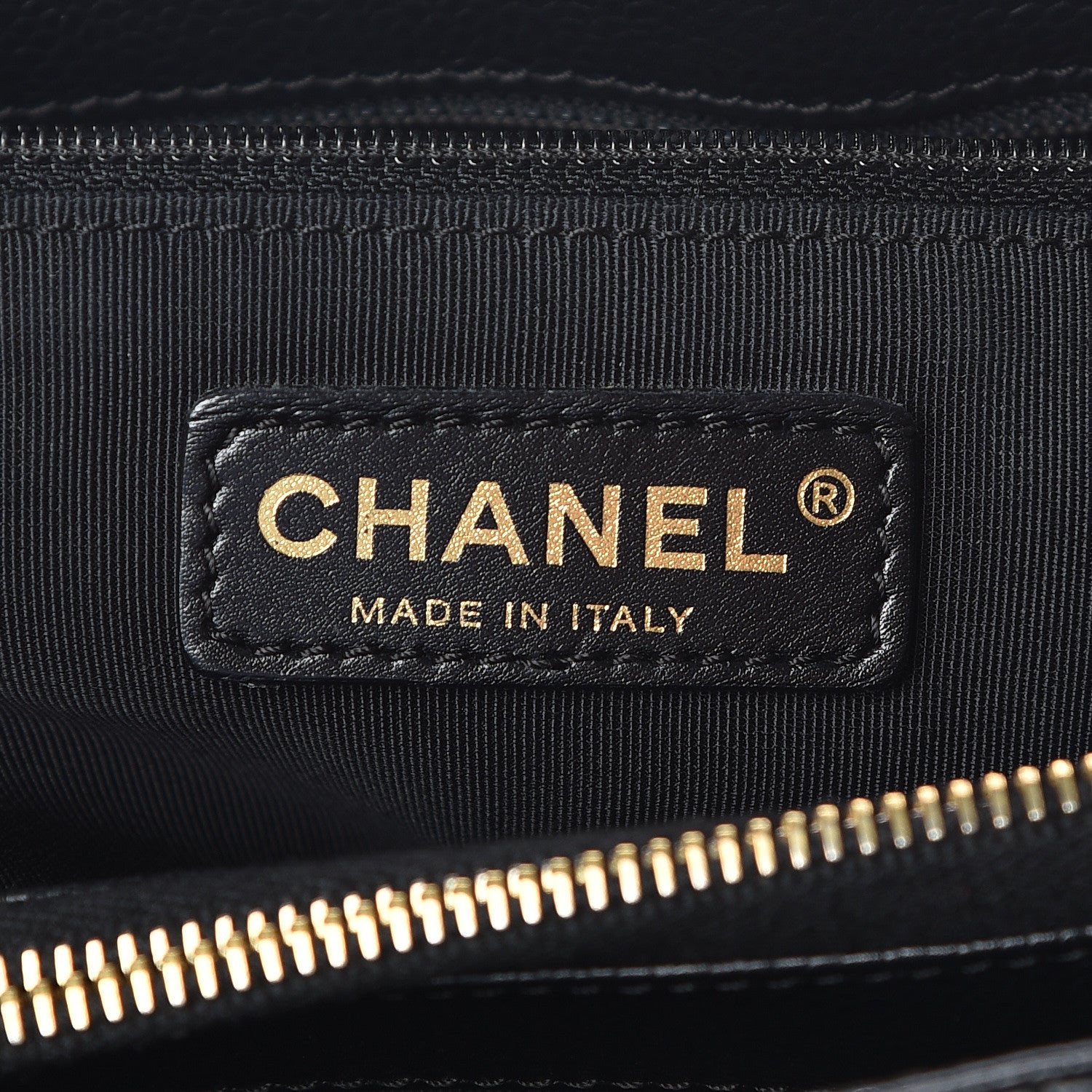 Chanel Caviar Quilted Grand Shopping Tote GST Black 8 of 23