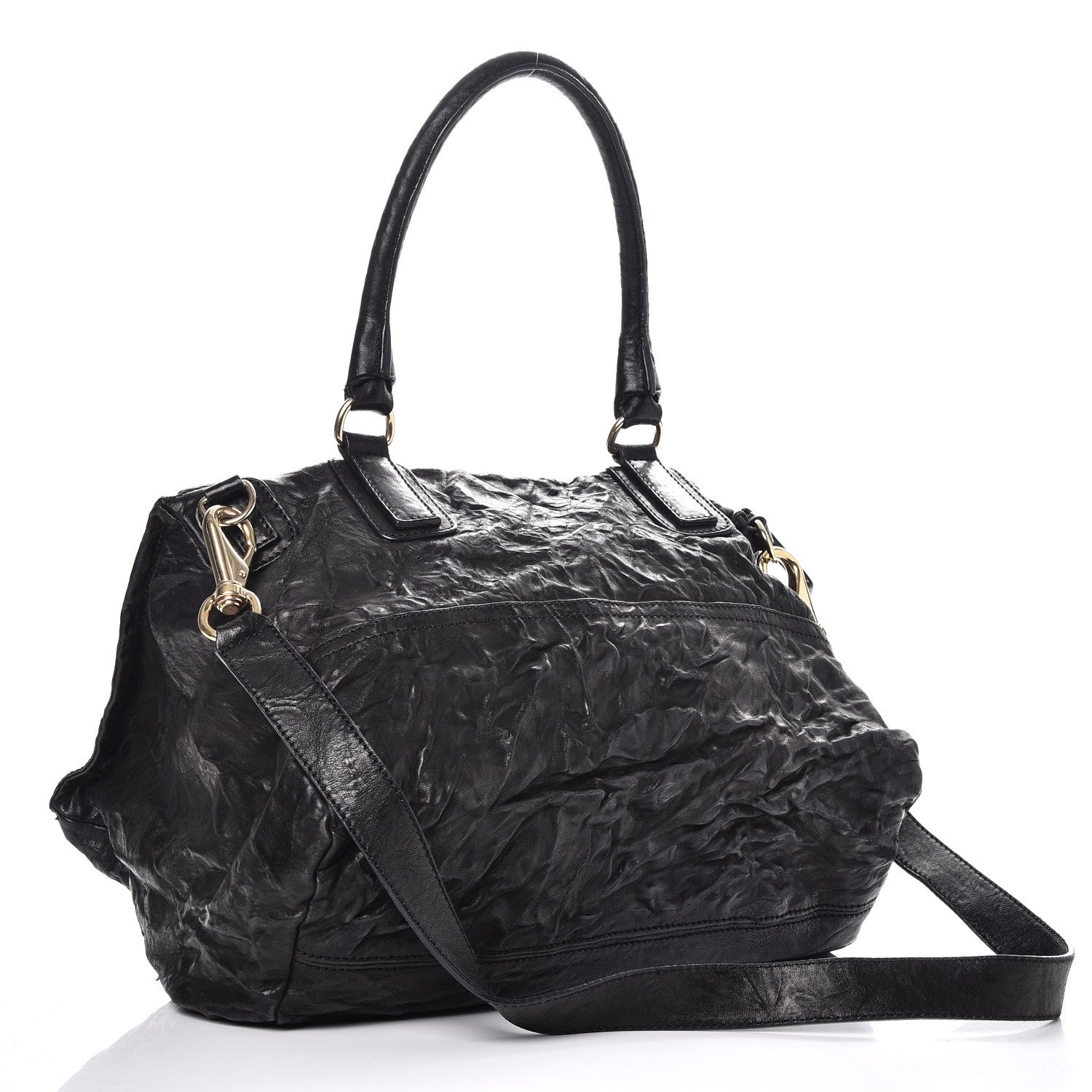 Givenchy Tumbled Sheepskin Medium Pandora Black 4 of 12