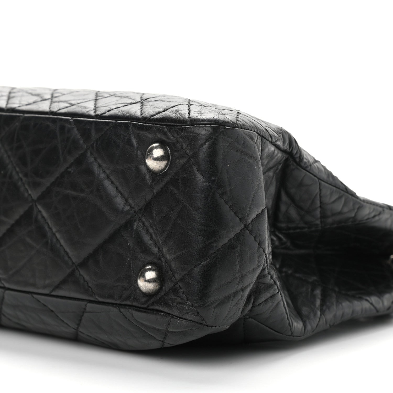 Chanel Aged Calfskin Reissue 2.55 Tote Black 9 of 9