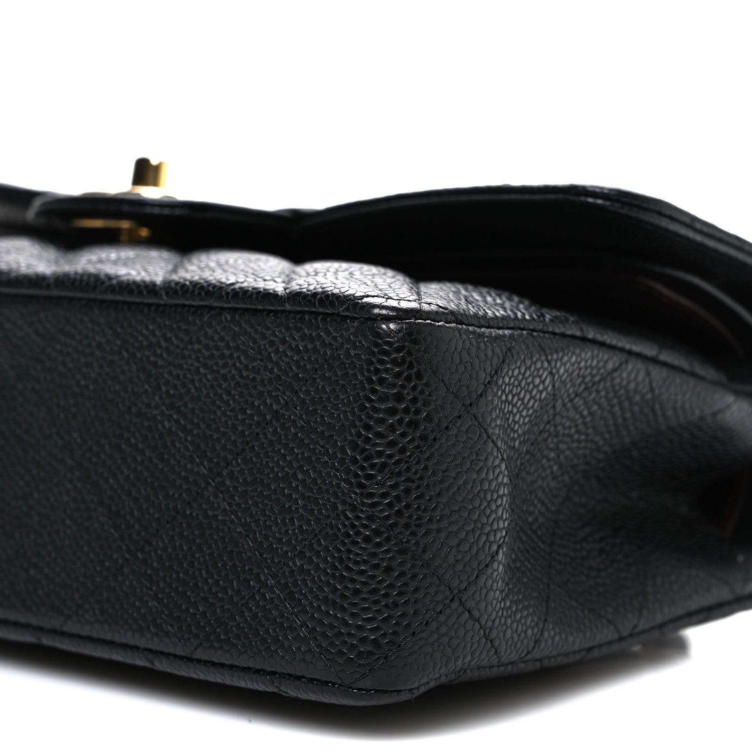 Chanel Caviar Quilted Small Double Flap Black 10 of 11