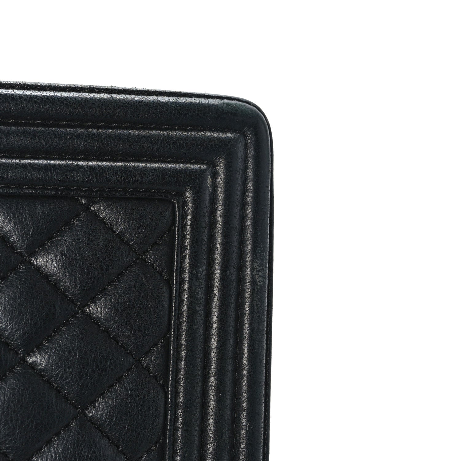 Chanel Lambskin Quilted Large Boy Flap Black 10 of 10