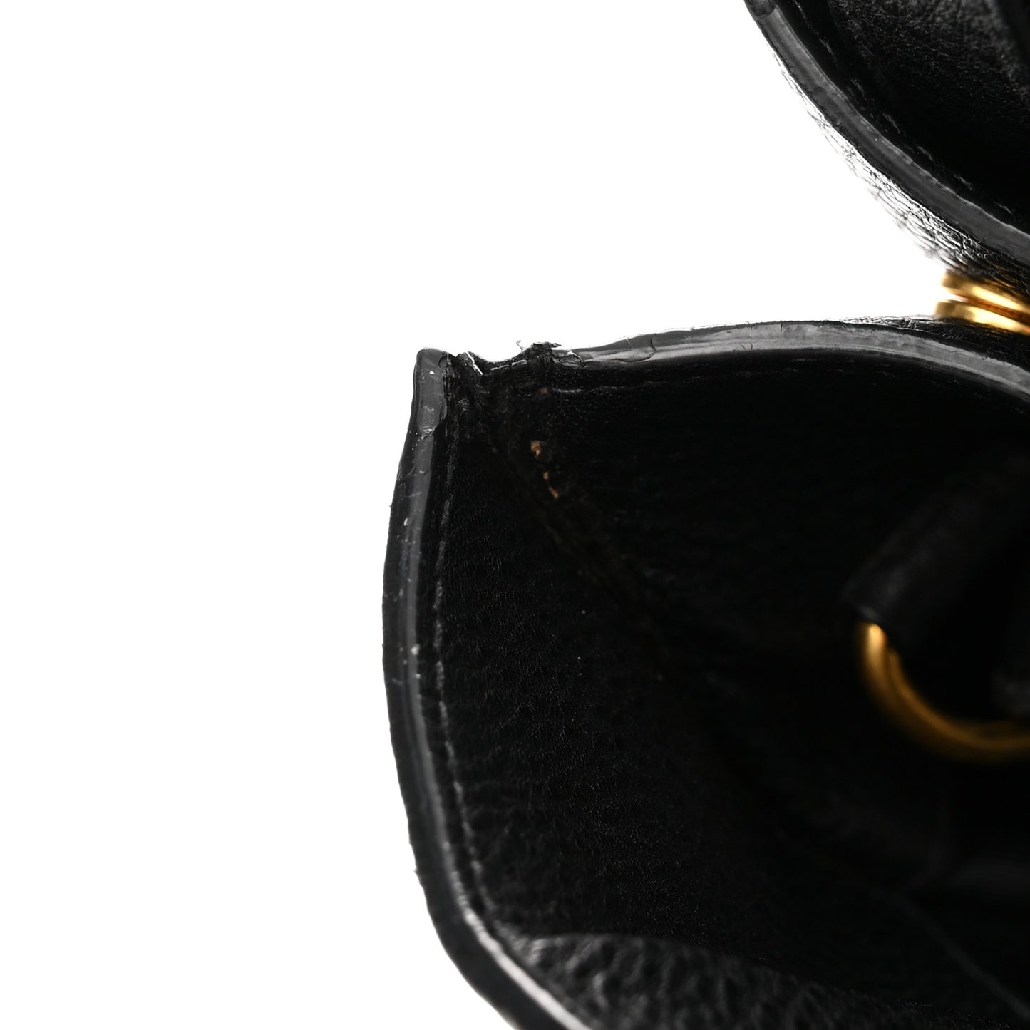 Vitello Daino Shopping Tote Black