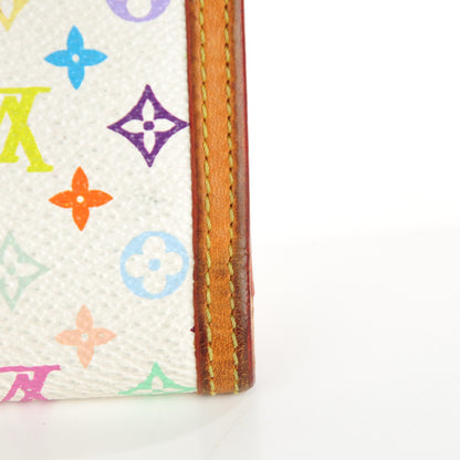 Louis Vuitton Monogram Multicolor Porte Tresor International Wallet White 8 of 14
