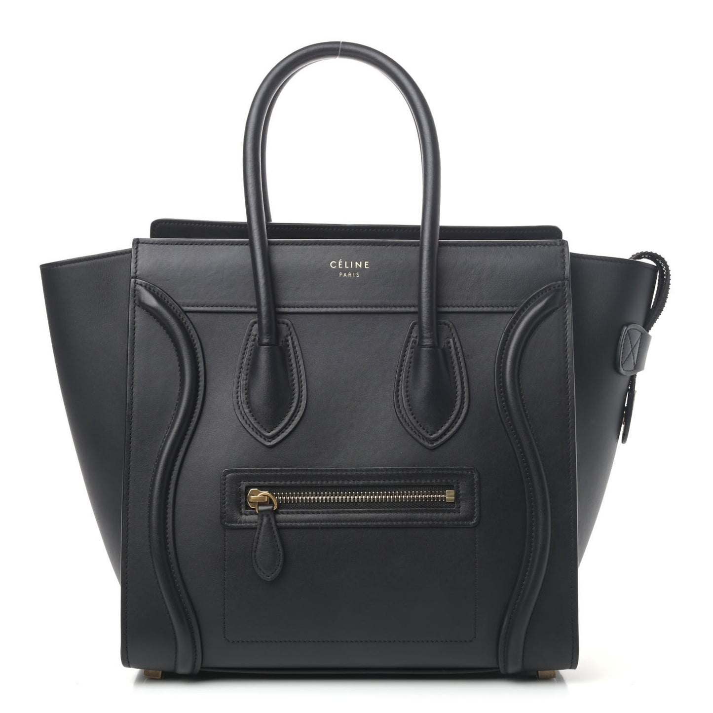 Smooth Calfskin Micro Luggage Black