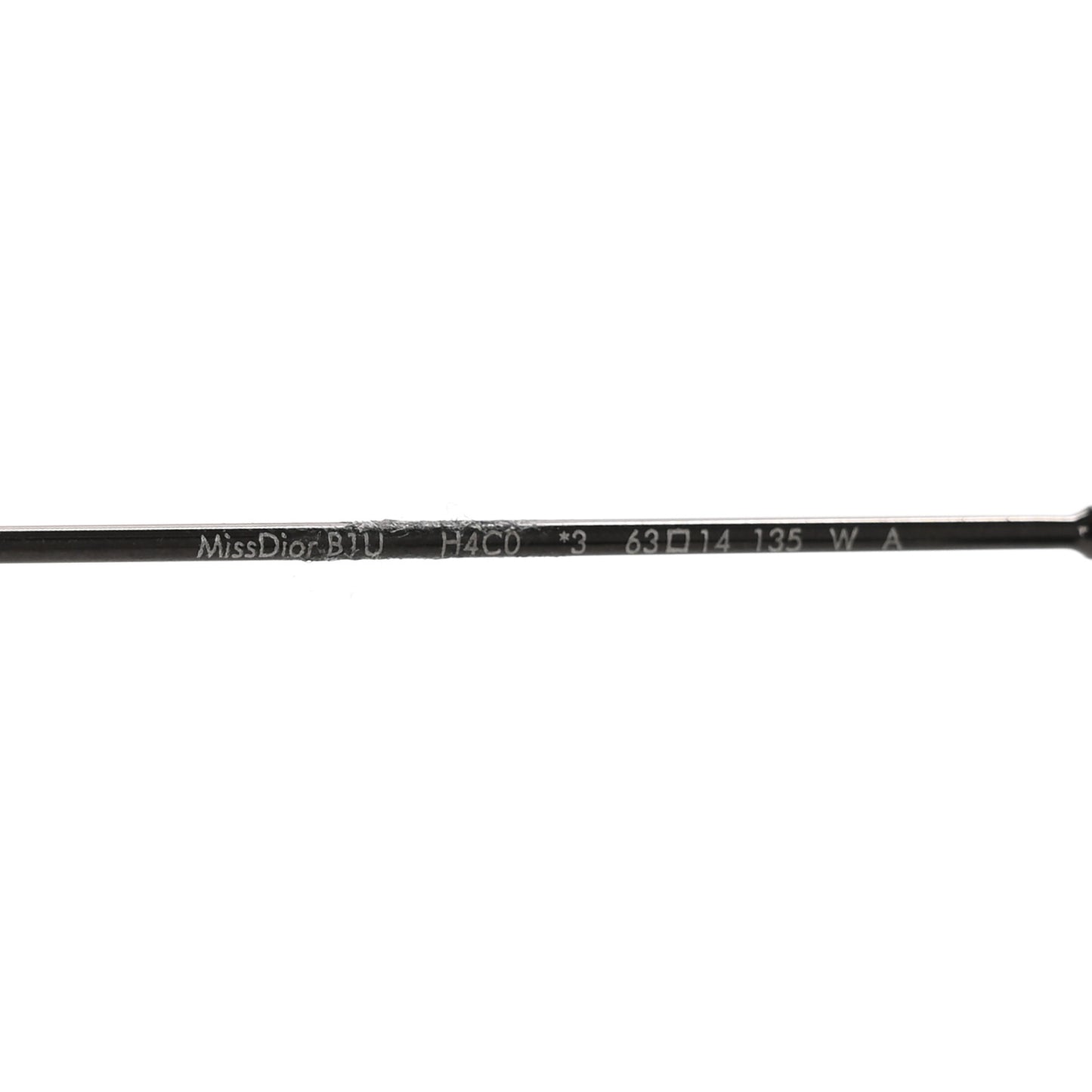 Metal MissDior B1U Butterfly Sunglasses Black