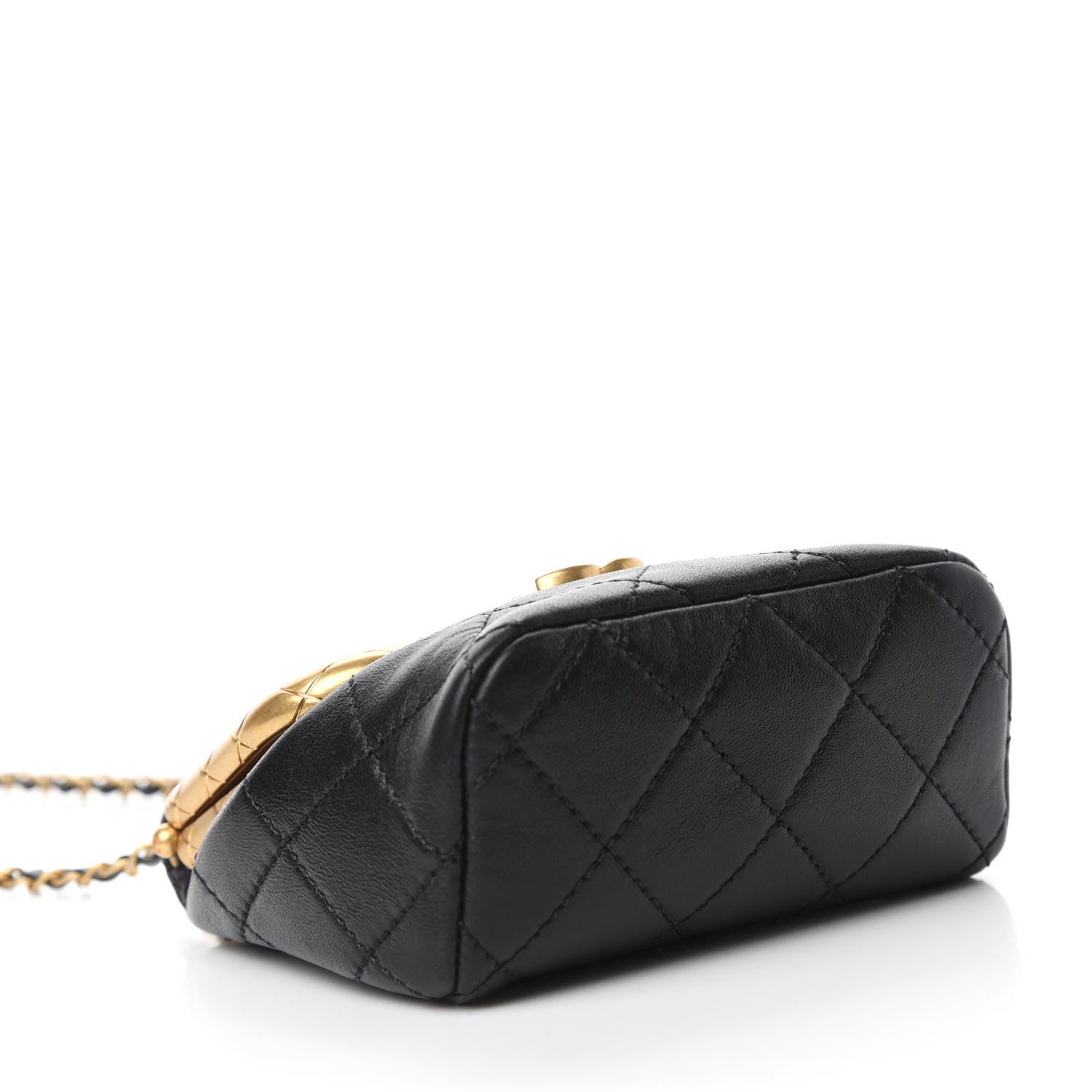 Chanel Lambskin Quilted Small My Crush Bag Black 4 of 11