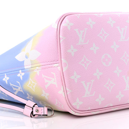 Louis Vuitton Monogram Escale Neverfull MM Pastel 9 of 11