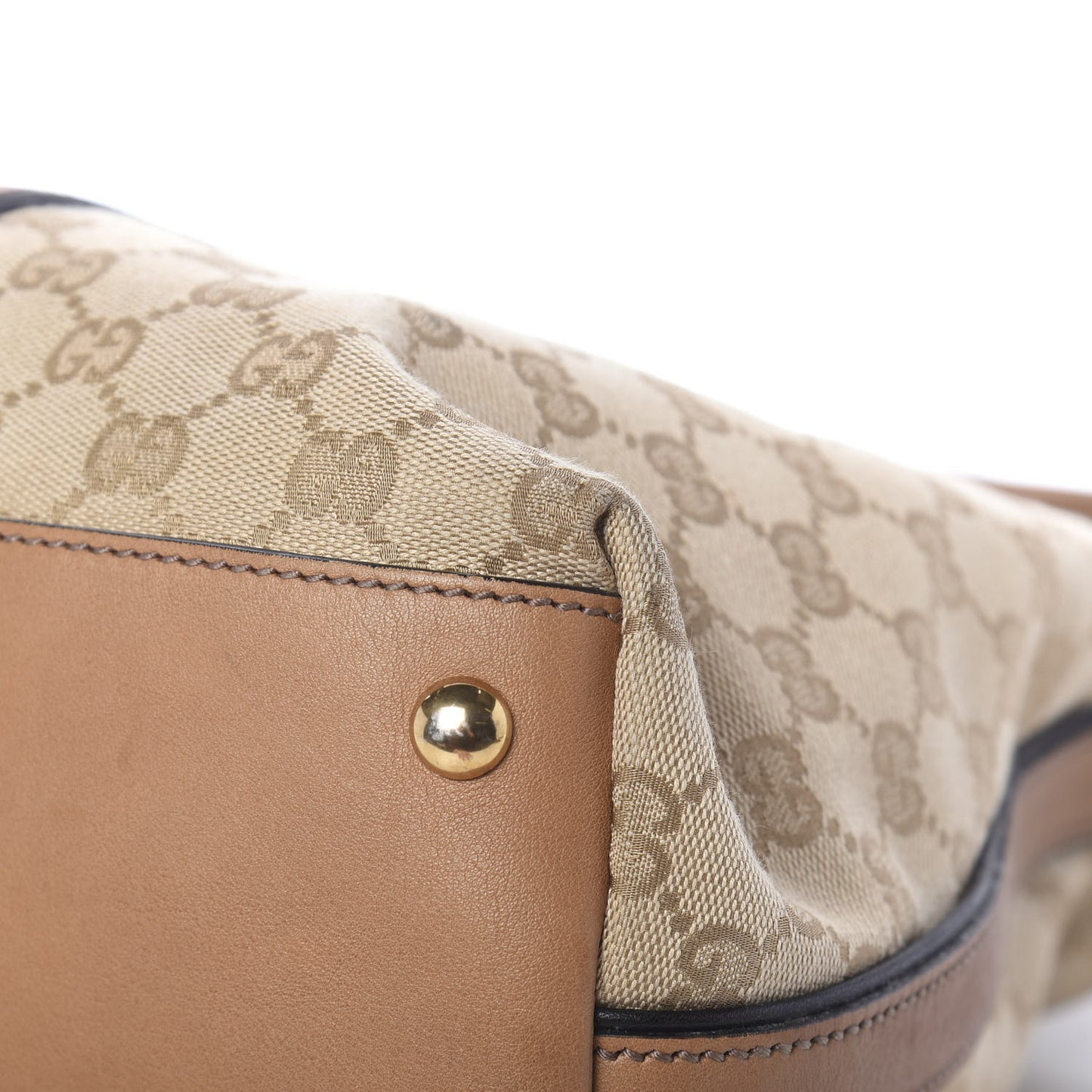 Monogram Web Medium Rania Top Handle Bag Sand