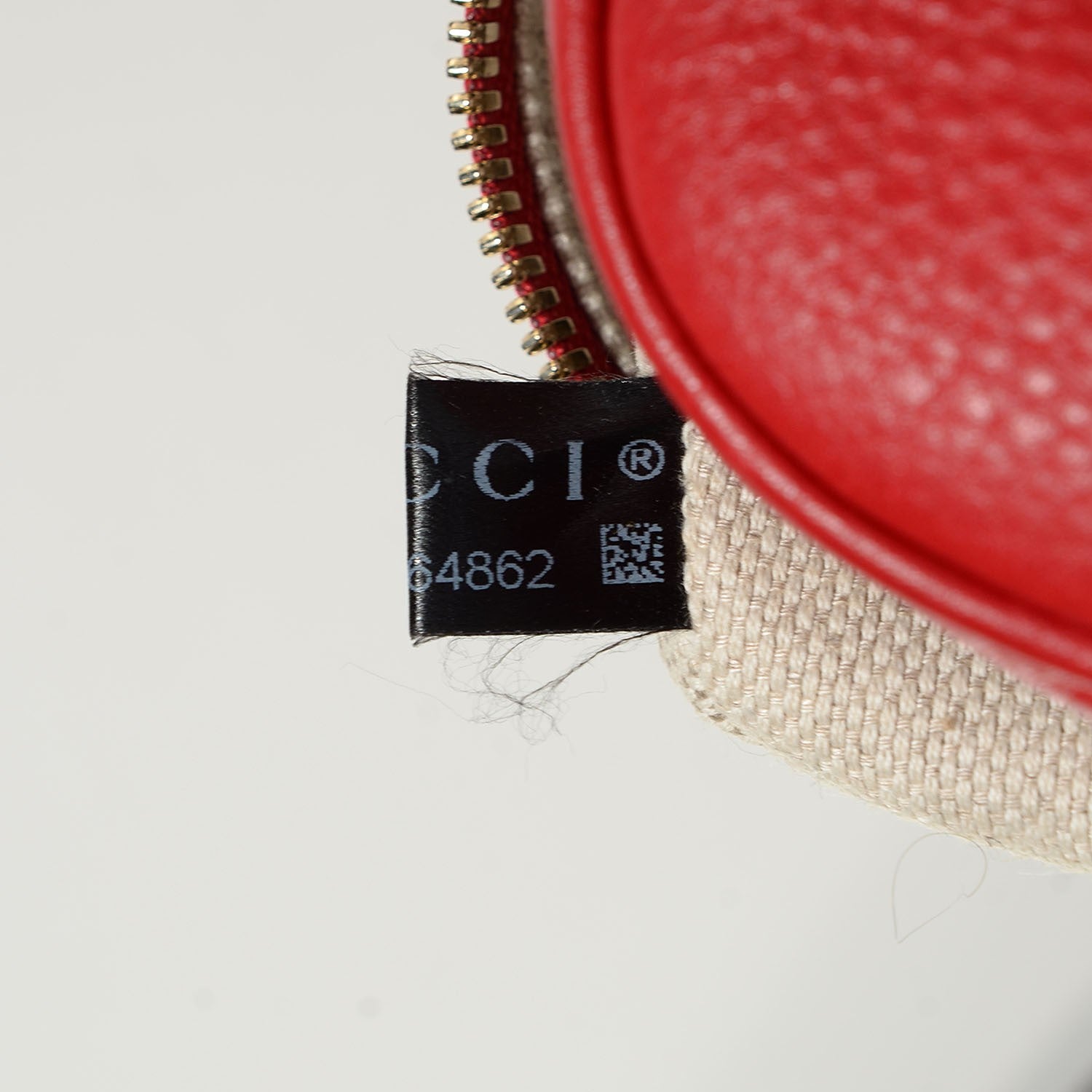 Gucci Pebbled Calfskin Small Soho Disco Bag Vibrant Red 9 of 9