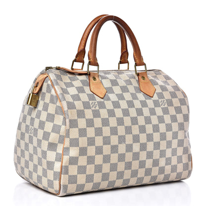 Louis Vuitton Damier Azur Speedy 30 3 of 23
