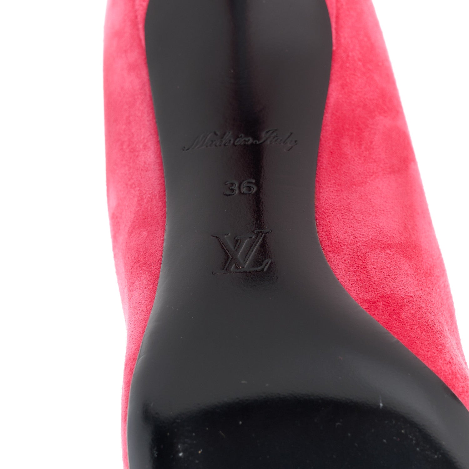Louis Vuitton Suede Baby Goat Swarovski Crystal Madeleine Pumps 36 Pink 7 of 9