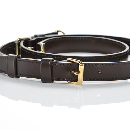Louis Vuitton Calfskin 16mm Adjustable Shoulder Strap Brown 4 of 4