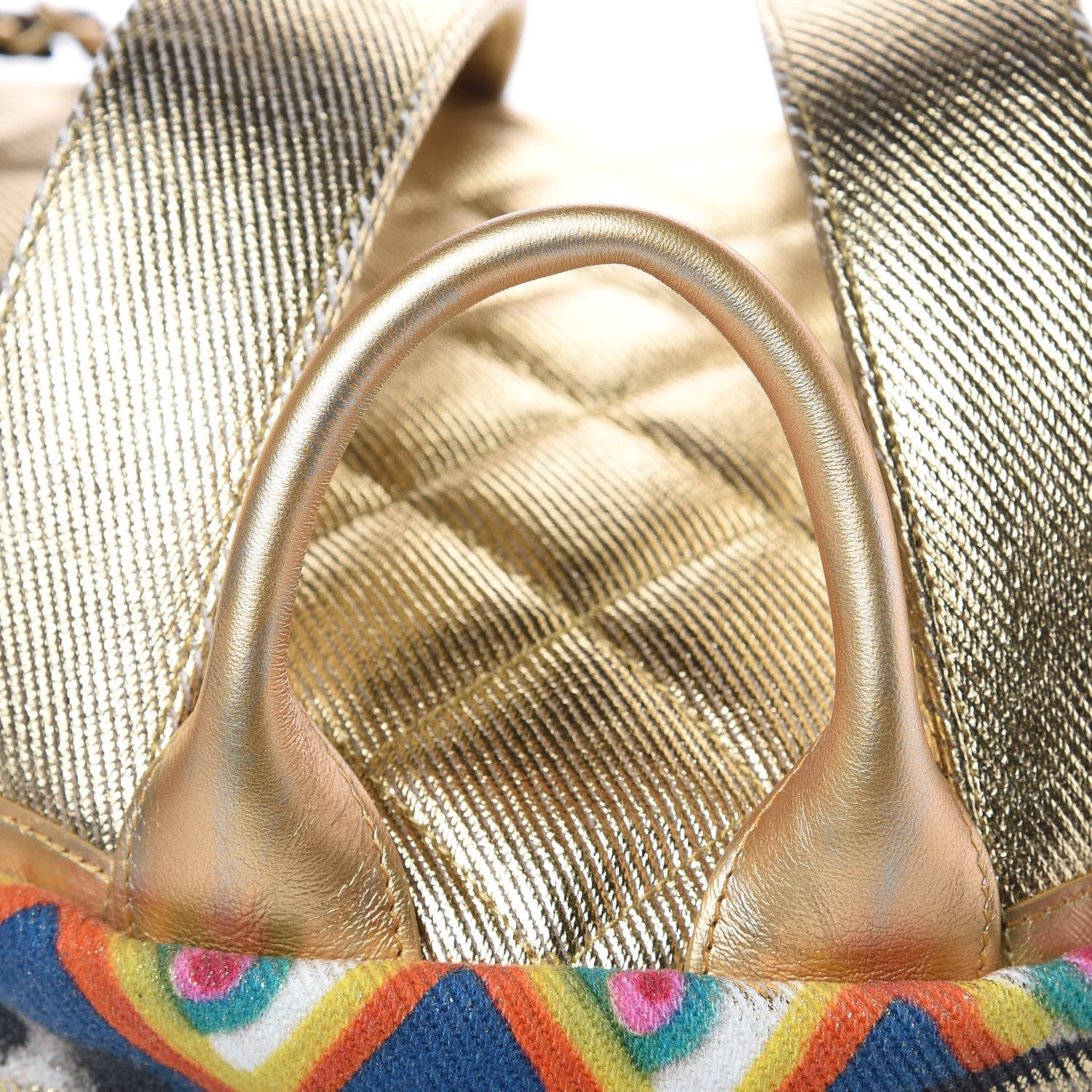 Chanel Graffiti Printed Canvas Street Spirit Backpack Multicolor 12 of 13