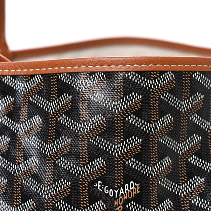 Goyard Goyardine Saint Louis GM Black Gold 9 of 11