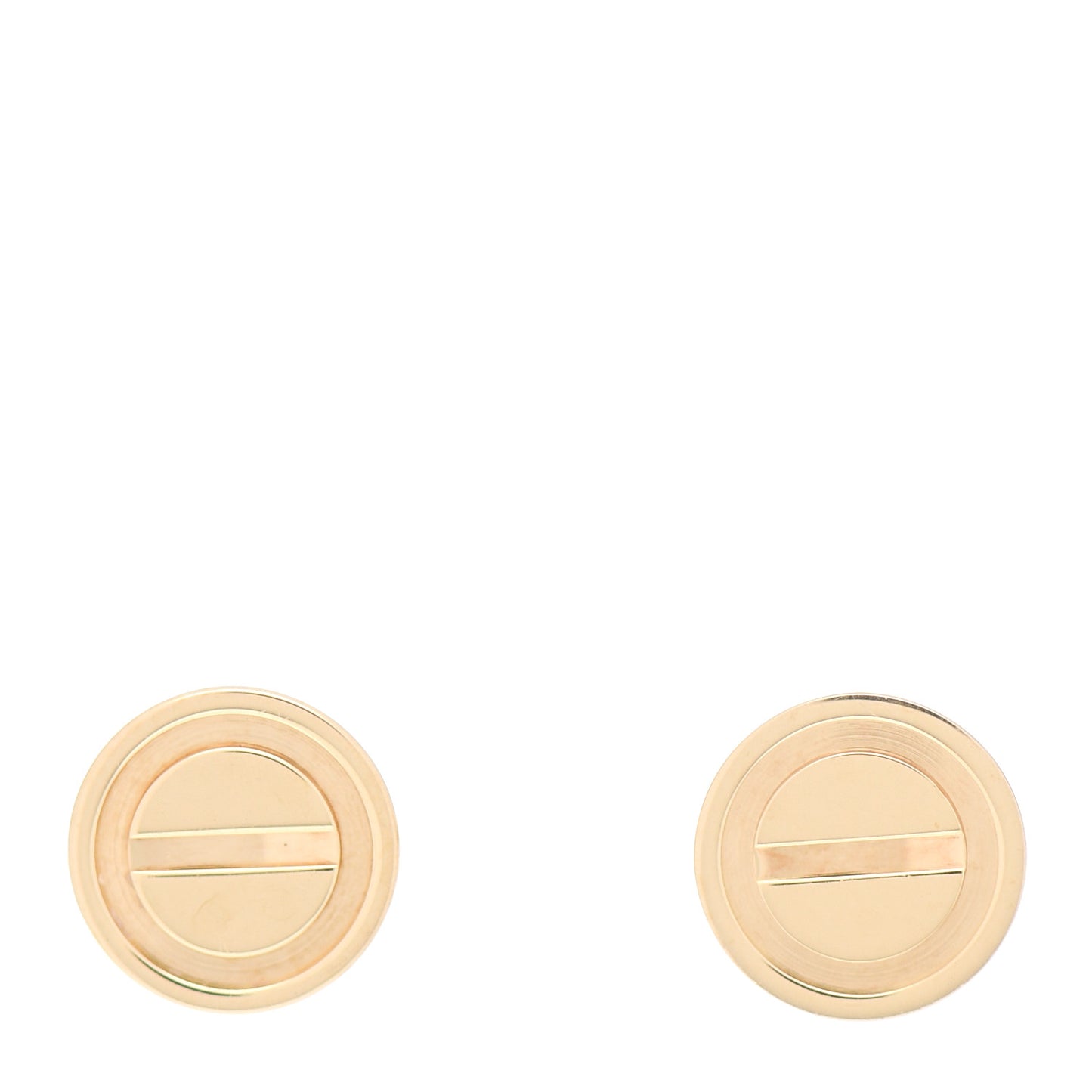 18K Yellow Gold LOVE Earrings