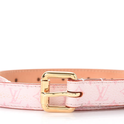 Louis Vuitton Monogram Belt 70 28 Pink 4 of 12