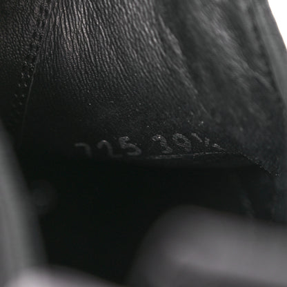 Prada Spazzolato Rois Monolith Chelsea 55mm Ankle Boots 39.5 Black 10 of 10